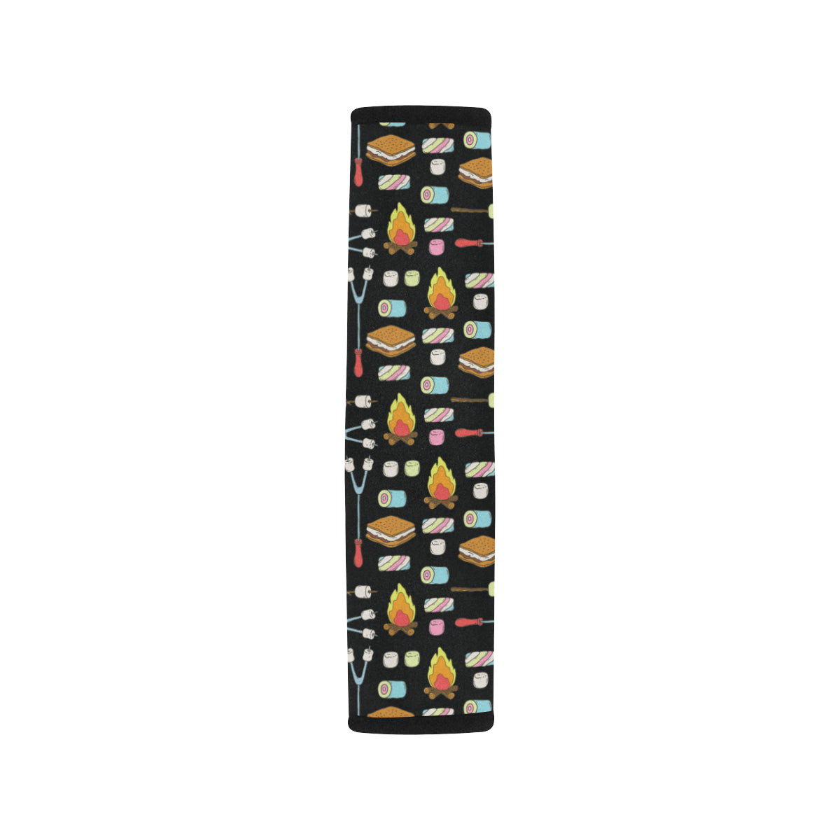 Camping Campfire Marshmallows Car Seat Belt Cover