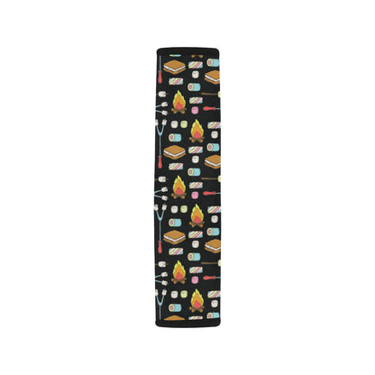 Camping Campfire Marshmallows Car Seat Belt Cover