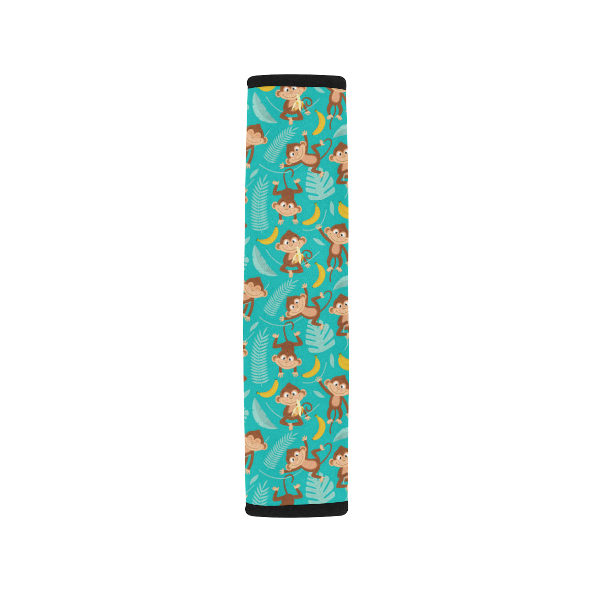 Monkey Happy Design Themed Print Car Seat Belt Cover
