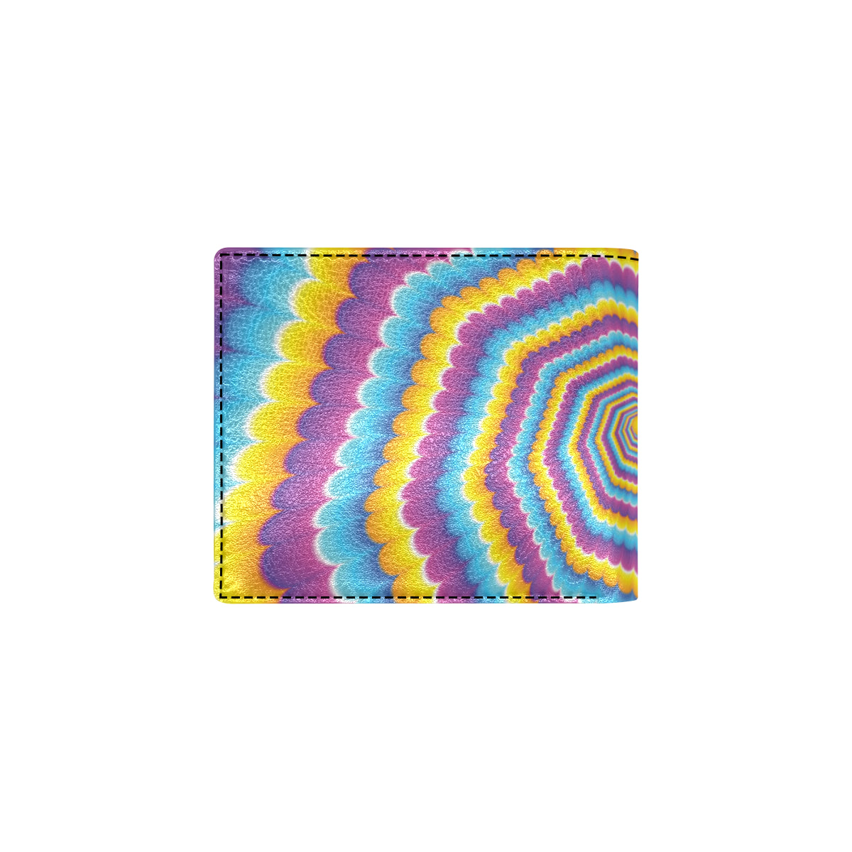Optical illusion Pattern Print Design A04 Men's ID Card Wallet