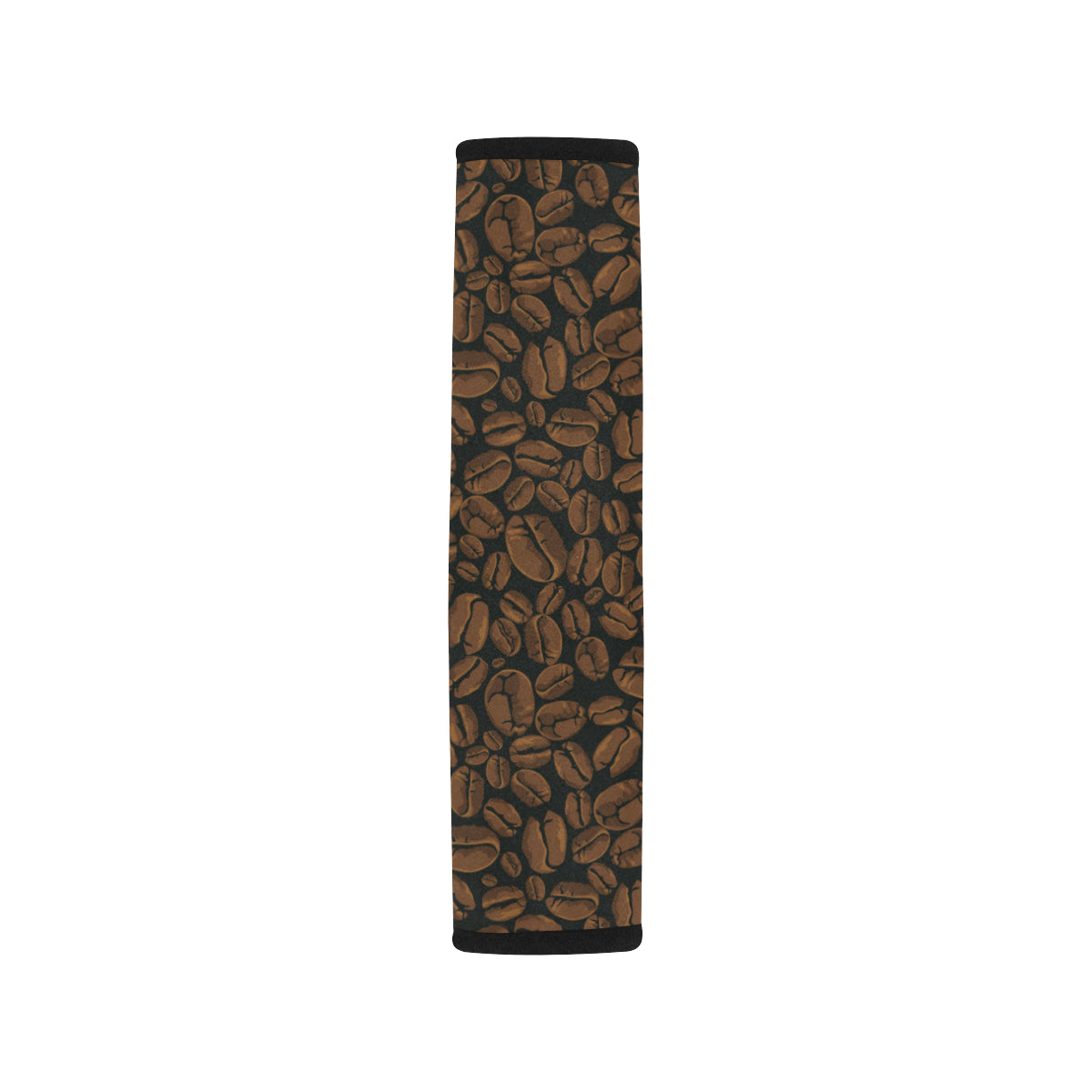 Coffee Pattern Print Design 01 Car Seat Belt Cover