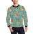 Sea Turtle Pattern Print Design T012 Men Long Sleeve Sweatshirt