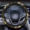 Chicken Pattern Print Design 04 Steering Wheel Cover with Elastic Edge