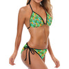 Pineapple Pattern Print Design PP010 Bikini