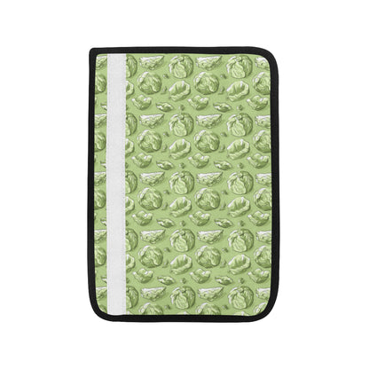 Brussels Sprouts Pattern Print Design 01 Car Seat Belt Cover