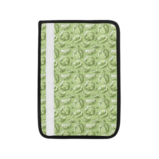 Brussels Sprouts Pattern Print Design 01 Car Seat Belt Cover
