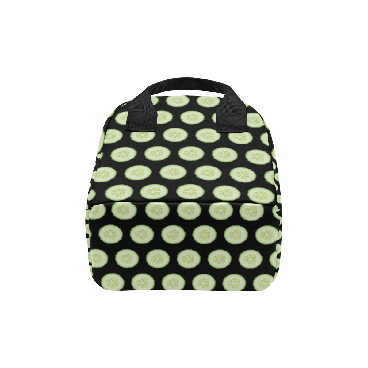 Cucumber Pattern Print Design CC02 Insulated Lunch Bag