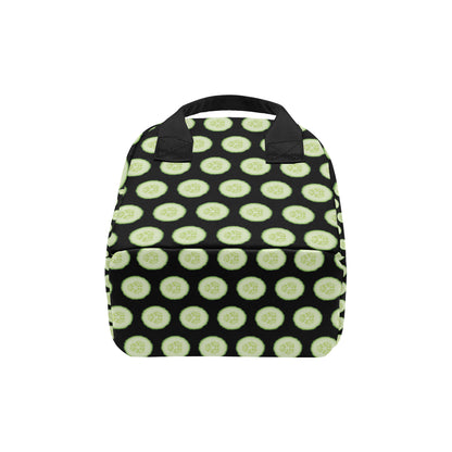 Cucumber Pattern Print Design CC02 Insulated Lunch Bag