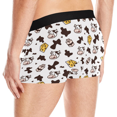 Cow Pattern Print Design 06 Men's Boxer Briefs