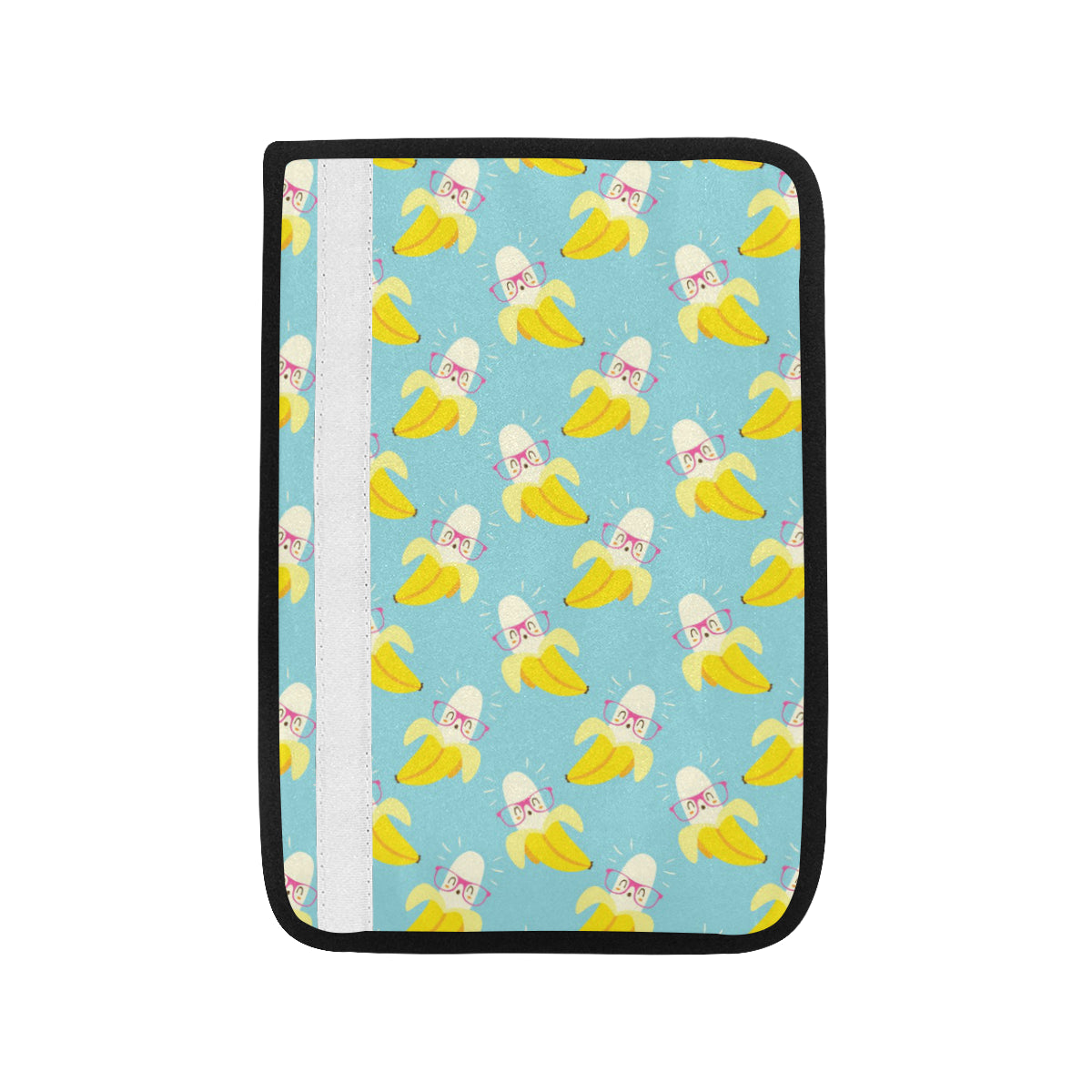 Banana Pattern Print Design BA07 Car Seat Belt Cover