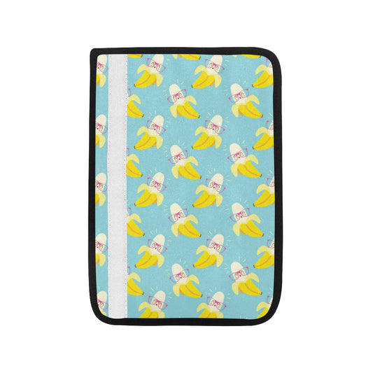 Banana Pattern Print Design BA07 Car Seat Belt Cover