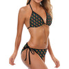 Camfire marshmallow Camping Design Print Bikini