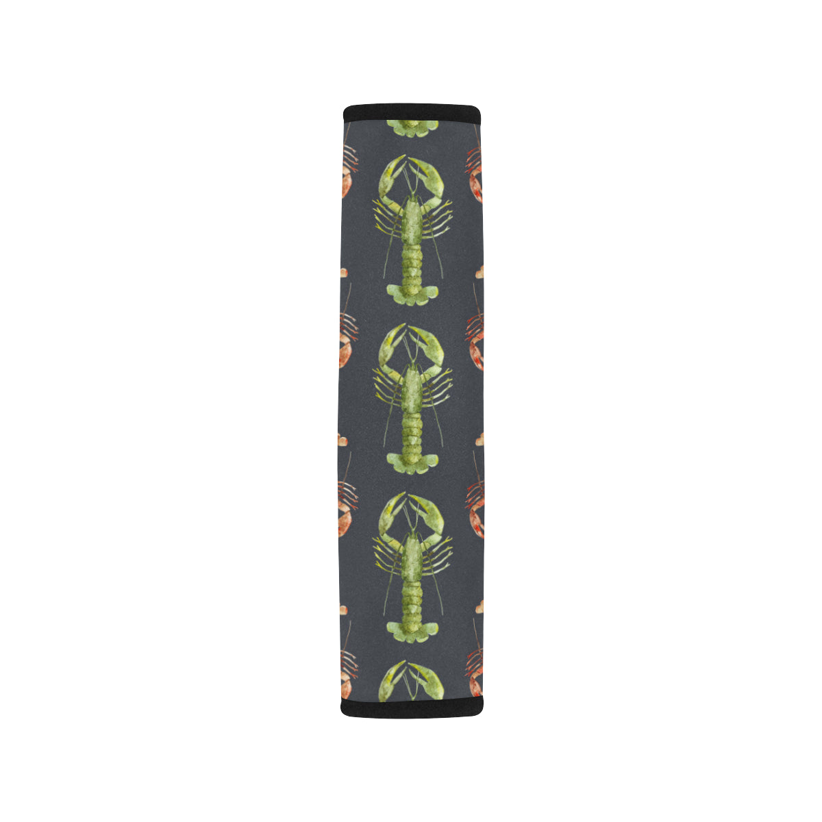 Lobster Pattern Print Design 01 Car Seat Belt Cover