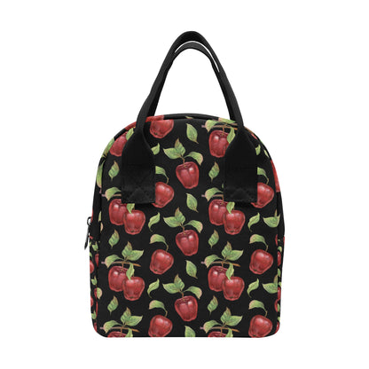 Apple Pattern Print Design AP011 Insulated Lunch Bag