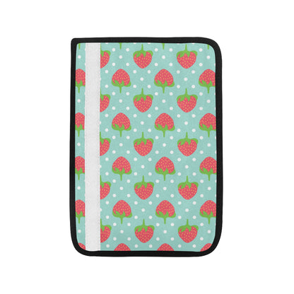 Strawberry Pattern Print Design SB06 Car Seat Belt Cover