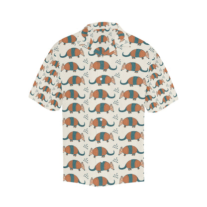 Armadillo Pattern Print Design 01 Men's Hawaiian Shirt