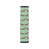 Dachshund Pattern Print Design 02 Car Seat Belt Cover