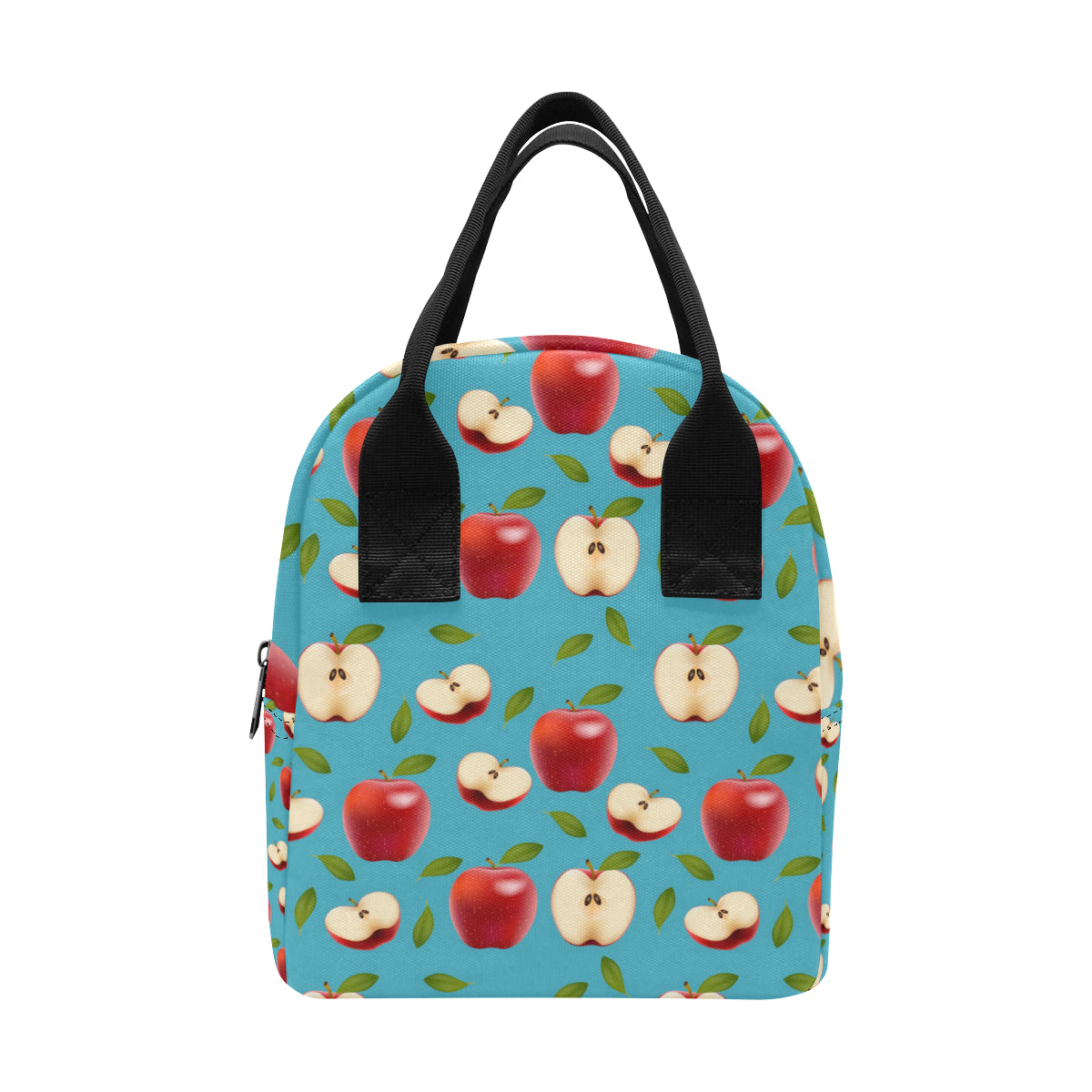 Apple Pattern Print Design AP012 Insulated Lunch Bag