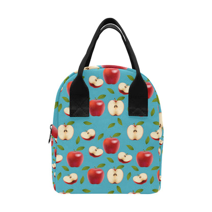 Apple Pattern Print Design AP012 Insulated Lunch Bag