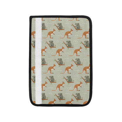 Koala Pattern Print Design 03 Car Seat Belt Cover