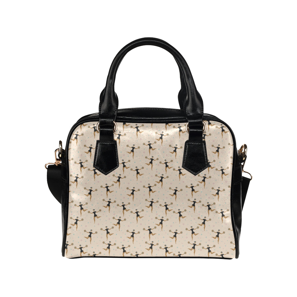 Cheerleader Pattern Print Design 03 Shoulder Handbag