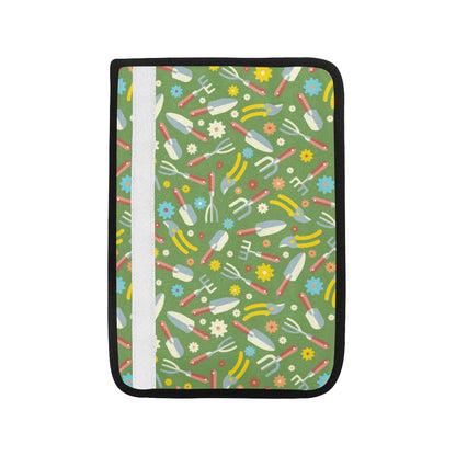 Gardening Pattern Print Design G06 Car Seat Belt Cover