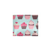 CupCake Print Pattern Men's ID Card Wallet