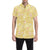 Beach Theme Print Men's Short Sleeve Button Up Shirt