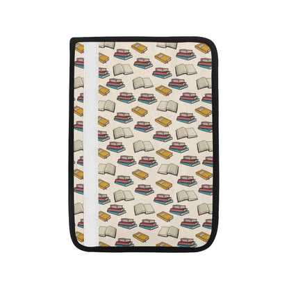 Book Pattern Print Design 04 Car Seat Belt Cover