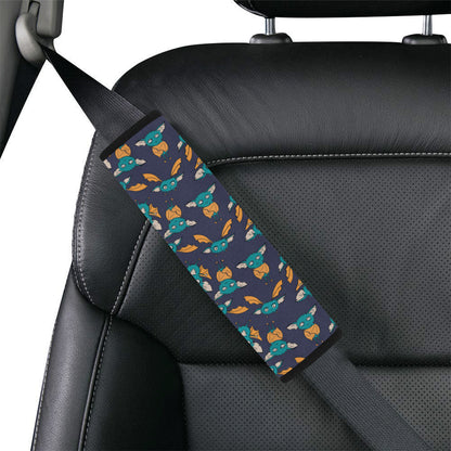 Bat Pattern Print Design 07 Car Seat Belt Cover