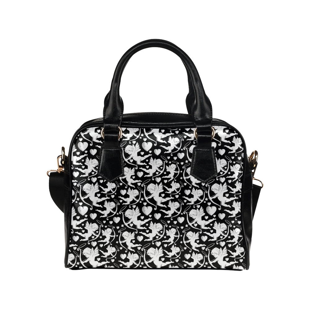 Cupid Pattern Print Design 04 Shoulder Handbag