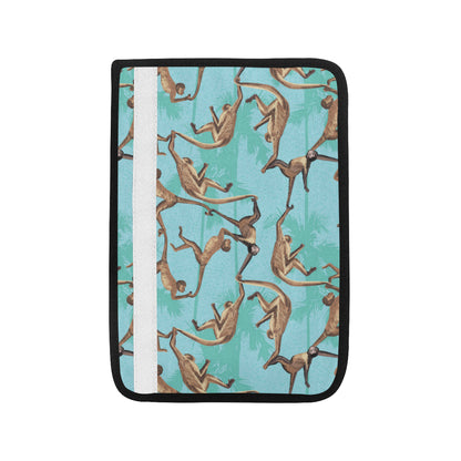 Monkey Pattern Print Design 04 Car Seat Belt Cover