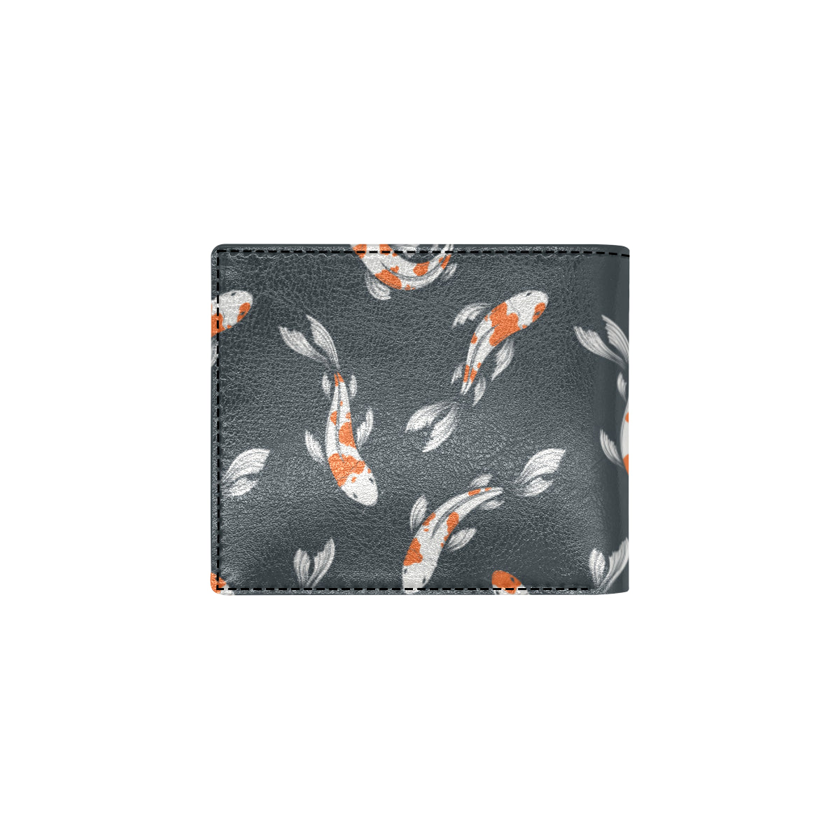 KOI Fish Pattern Print Design 04 Men's ID Card Wallet
