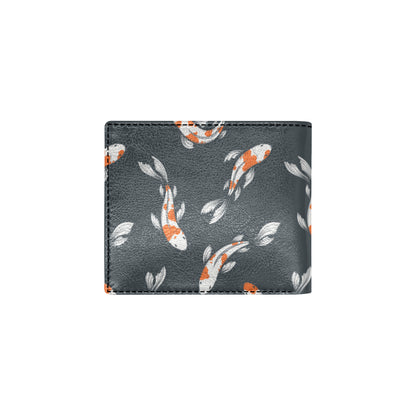 KOI Fish Pattern Print Design 04 Men's ID Card Wallet