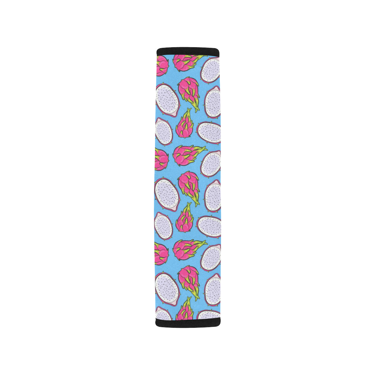 Dragonfruit Pattern Print Design DF04 Car Seat Belt Cover