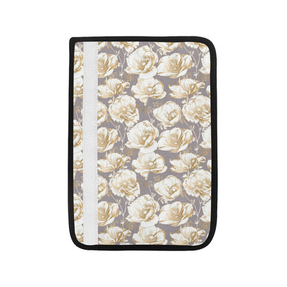 Anemone Pattern Print Design AM05 Car Seat Belt Cover
