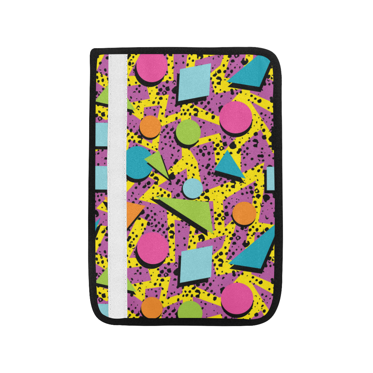 80s Pattern Print Design 1 Car Seat Belt Cover