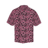 Cheetah Pink Pattern Print Design 01 Men's Hawaiian Shirt