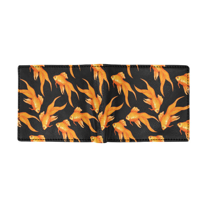 Goldfish Pattern Print Design 03 Men's ID Card Wallet