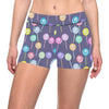 Lollipop Pattern Print Design LL03 Yoga Shorts