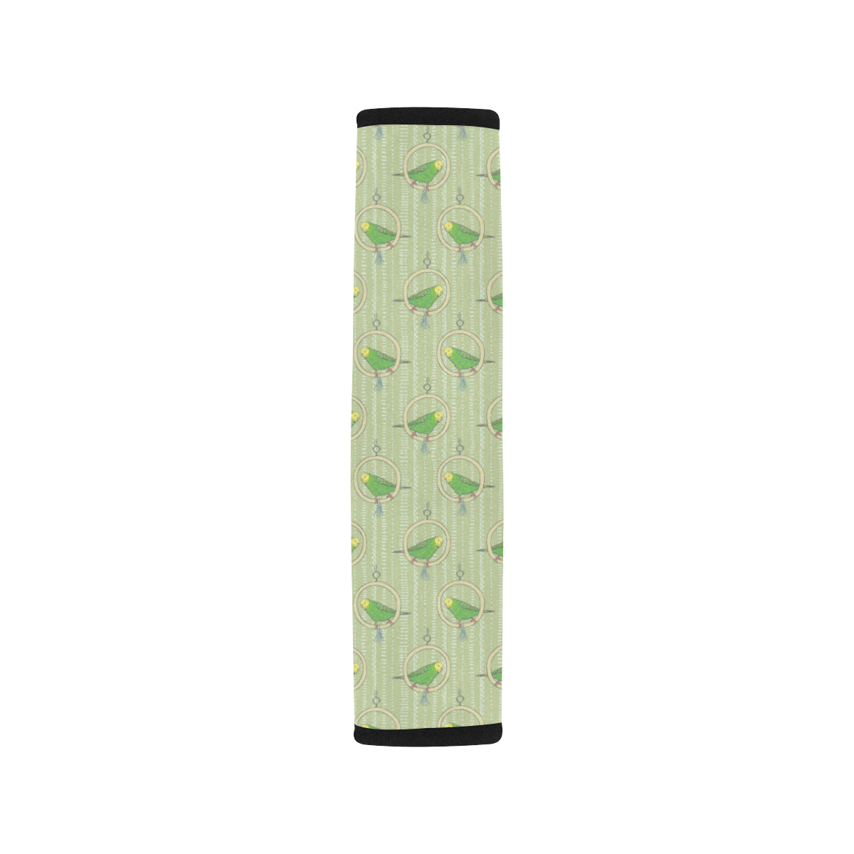 Budgerigar Pattern Print Design 02 Car Seat Belt Cover