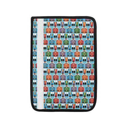 Nutcracker Pattern Print Design A02 Car Seat Belt Cover