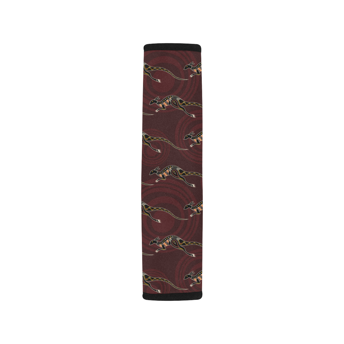 Kangaroos Pattern Print Design 05 Car Seat Belt Cover
