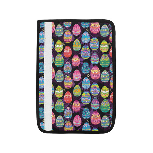Easter Eggs Pattern Print Design RB08 Car Seat Belt Cover