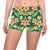 Plumeria Pattern Print Design PM07 Yoga Shorts