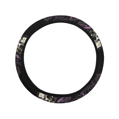 Unicorn Skull head Steering Wheel Cover with Elastic Edge