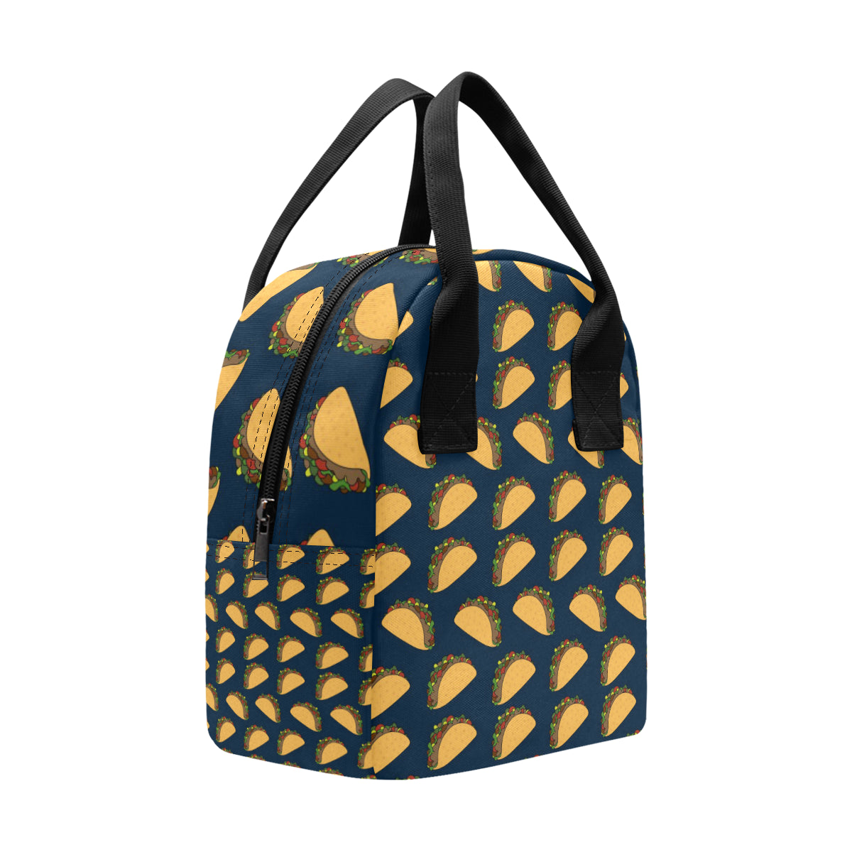 Taco Pattern Print Design TC04 Insulated Lunch Bag