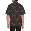 Electric Guitar Pattern Print Design 03 Men's Hawaiian Shirt