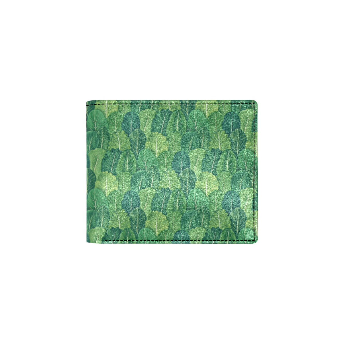 Cabbage Pattern Print Design 02 Men's ID Card Wallet