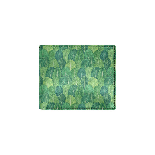 Cabbage Pattern Print Design 02 Men's ID Card Wallet